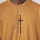 Camiseta Regular MCD Cavaleiro Guerra Espada Masculino - Foto 2