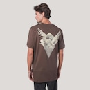 Camiseta Regular MCD Anja Pipa Caveira Masculino - Foto 2