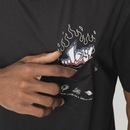 Camiseta Lost Bolso Flames Masculino - Foto 4