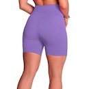 Short Selene sem Costura Canelado Feminino - Foto 2