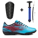 Chuteira Society Adulto Penalty Tornado + Bomba + Caneleira - Foto 1