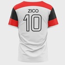 Camisa Flamengo Zico Retrô Masculino - Foto 2