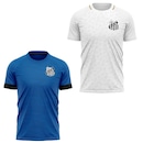 Kit 2 Camisas do Santos Armadilha + Manto Braziline Masculino - Foto 1