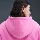 Blusão de Moletom Feminino Nike Cropped Sportswear Phoenix Fleece - Foto 3