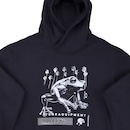 Blusão de Moletom Oakley Frog 2075 Hoodie Oversized Masculino - Foto 3