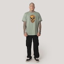 Camiseta Regular MCD Caveira Camuflado Masculino - Foto 2