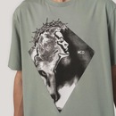 Camiseta Regular MCD Santa Gótica Masculino - Foto 3