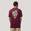 Camiseta Regular MCD Caveira Rosas Masculino - Foto 2