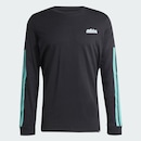 Camiseta Masculina adidas Manga Longa Color Script - Foto 2