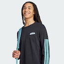 Camiseta Masculina adidas Manga Longa Color Script - Foto 5