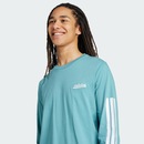 Camiseta Masculina adidas Manga Longa Color Script - Foto 5