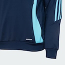 Blusão de Moletom de Treino com Capuz do Flamengo Tiro 24 adidas Masculino - Foto 5