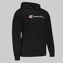 Blusão de Moletom Masculino Champion com Capuz Cang Superfleece Script - Foto 3