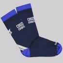 Meia Cano Alto Rikam Cruzeiro Performance - 2 Pares - Unissex - Foto 2