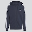 Jaqueta Masculina adidas com Capuz 3 Stripes - Foto 1