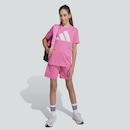 Camiseta adidas Essentials Big Logo Infantil - Foto 3