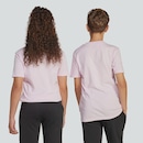 Camiseta Adidas Essentials Logo Linear Infantil - Foto 2