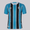 Camisa do Grêmio I 25/26 Umbro 9 Amuzu Masculina - Foto 2