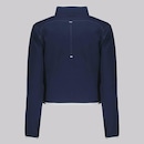 Blusão de Moletom Feminino Fila sem Capuz Cotton Blend Future Sports Ziper - Foto 2