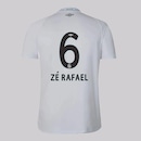 Camisa do Santos I 25/26 Umbro 6 Zé Rafael Masculina - Foto 1