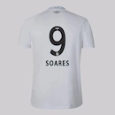 Camisa do Santos I 25/26 Umbro 9 Soares Masculina - Foto 1