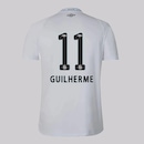 Camisa do Santos I 25/25 Umbro 11 Guilherme Masculina - Foto 1