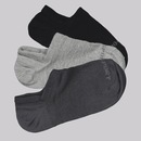 Meia Sapatilha Lupo Sport - 3 Pares - Unissex - Foto 1