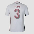 Camisa do Fluminense II 25/26 Umbro 3 T. Silva Masculina - Foto 1
