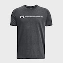 Camiseta Under Armour Logo Wordmar Infantil - Foto 1