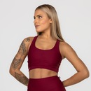 Top Fitness Bojo Alças Cruzadas Compressão Feminino - Foto 1