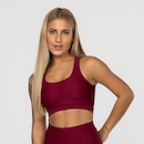 Top Fitness Bojo Alças Cruzadas Compressão Feminino - Foto 4