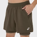 Shorts Asics Road 2-N-1 5In Masculino - Foto 8
