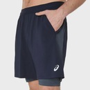 Shorts Asics Road 2-N-1 7In Masculino - Foto 6