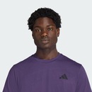 Camiseta Masculina Adidas Train Essentials Training Feelready Três Listras - Foto 5