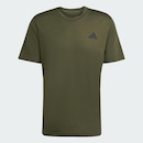 Camiseta Masculina Adidas Train Essentials Training Feelready Três Listras - Foto 2