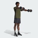 Camiseta Masculina Adidas Train Essentials Training Feelready Três Listras - Foto 4