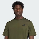 Camiseta Masculina Adidas Train Essentials Training Feelready Três Listras - Foto 5