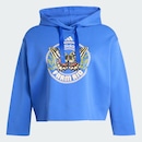 Blusão de Moletom com Capuz Feminino adidas x FARM Plus Size - Foto 2