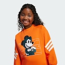 Blusão de Moletom infantil Adidas Mickey Mouse Disney - Foto 5
