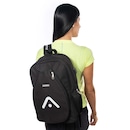 Mochila Raqueteira Beach Tennis Preta Alma Genius - Foto 8