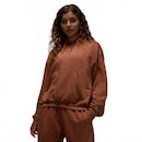 Blusão de Moletom Feminino Nike Jordan Fleece - Foto 6
