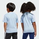 Camiseta Infantil Adidas Seasonal Essentials Tiberio Três Listras - Foto 7