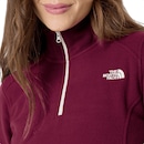 Blusão The North Face Fleece Glacier 1/4 Zíper Feminina - Foto 3