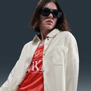 Camisa Manga Longa Nike Sportswear Stripe Feminina - Foto 5