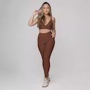 Conjunto Fitness Legging e Top 3 em 1 Feminino - Foto 1