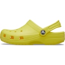 Sandália Crocs Classic Clog Kidst Cyber Yellow - Unissex - Foto 3