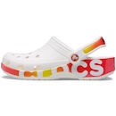 Sandália crocs classic reflector clog white - Unissex - Foto 3
