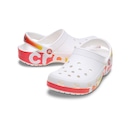 Sandália crocs classic reflector clog white - Unissex - Foto 4