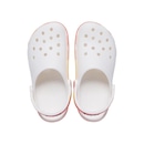 Sandália crocs classic reflector clog white - Unissex - Foto 5