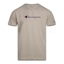 Camiseta Champion Malhão Logo Embroidery Caqui Masculina - Foto 1